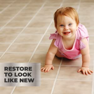 Ultimate Grout Cleaner: Best Cleaner For Tile,Ceramic,Porcelain, Marble Acid-Free Safe Deep Cleaner & Stain Remover For Even The Dirtiest Grout. (4-Gallons) #TOP3