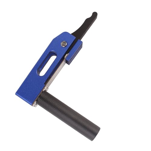 ohohulo Benches Woodworking Tool 20mm Desktop Quick Acting Hold Down Clamp Adjustable Fast Fixed Clip Aluminum