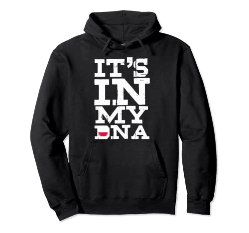 It's In My DNA Poland Polish Flag Hombres Mujeres Niños Sudadera con Capucha