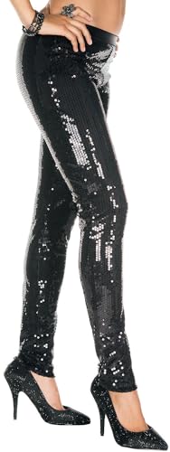 ToBeInStyle Girl's Junior Sequin Fashion Dance Performance Leggings - Age 6-10