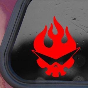 Sunset Graphics & Decals Tengen Toppa Gurren Lagann Red Decal Sticker Die-cut Red Decal Sticker | 4.5