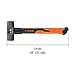 TRUPER MD-4F Mini Sledge Hammers 4lb,- Sledgehammer with 14