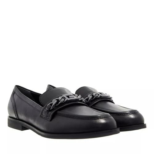 GUESS Damen Victer Loafers, Schwarz, 38 EU