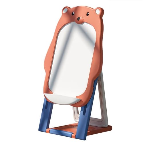 YFFY 子供用お絵かきボード、赤ちゃんの学習落書きボード、防塵マグネットボード、垂直ボード、高さ調節可能、折りたたみ可能、ベビールーム、幼稚園などに最適です。 (赤と青,単一のアートボード)