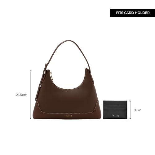 Image of Miraggio Jolene Shoulder Bag With Adjustable Strap | Shoulder Bags For Women | Hobo Silhouette | Gift Items For Women