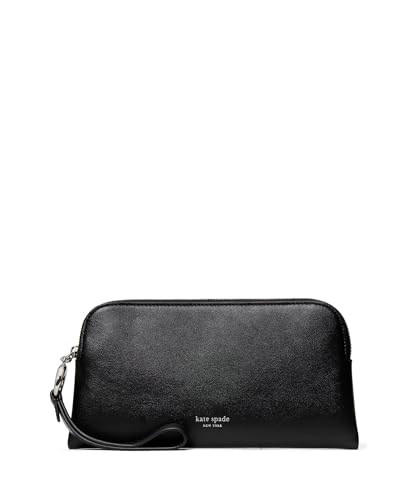 kate spade new york womens Halo Fine Grain Leather Medium Wristlet