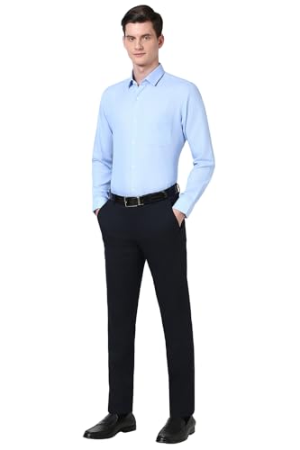 Image of Peter England Mens Polycotton Slim Fit Shirt