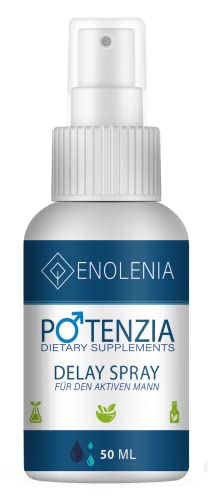 NEU: Potenzia Delay Spray EXTRA STARK - hochdosiert für Männer mit Sofortwirkung - Abgestimmt auf die Bedürfnisse für den Mann mit Premium Qualität Cover