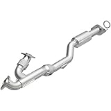 MagnaFlow Direct-Fit Catalytic Converter OEM Grade Federal/EPA Compliant 52699 - Stainless Steel 2.5in Main Piping, 48.75in Overall Length, No Converter O2 Sensor - Import SUV OEM Replacement