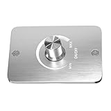 Btgghytr LED調光器 12V 5Aスイッチ 3線式調光スイッチ モーターホーム、ボート、トラックのスムーズな明るさ調整に