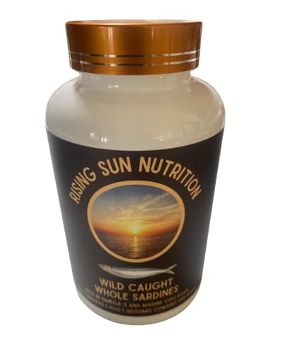 RISING SUN NUTRITION Australian Wild-Caught Whole Sardine Capsules