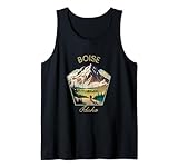 Photo Gallery boise retro abbigliamento - boise souvenir canotta Photo Gallery boise retro abbigliamento - boise souvenir canotta