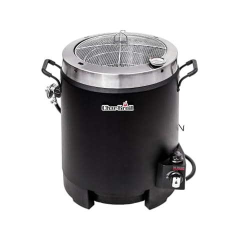 Charbroil® The Big Easy® TRU-Infrared™ Cooking Technology Propane Gas Stainless Steel Oil-Less Turkey Fryer, Black - 17102065 Cover