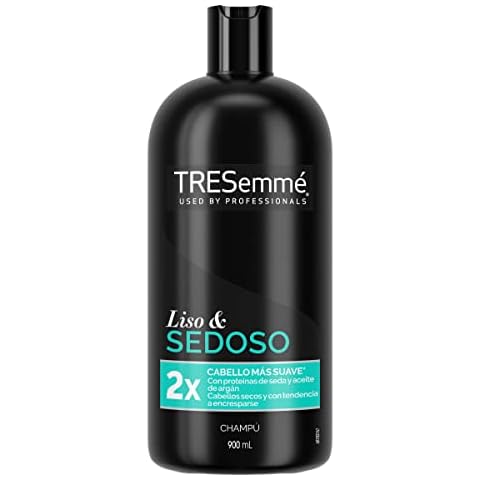 Champú TRESemmé Liso y Sedoso con Proteínas de Seda y Aceite de Argán 900Ml Cover