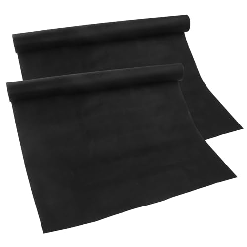 Aoserge 2pcs Heavy Duty Teflon Oven Liner, 23.6"x15.7", Black