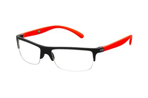 Mormaii Montura Eclipse 2 negro con astas naranja para oficina y deporte