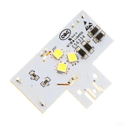 Filteilect Módulo de retroiluminación LED para frigorífico C00345689 XIT9T3UX SCHEDINA MDG-57 A07 compatible con Hotpoint para modelos Indesit Ariston, resina epoxi de bajo consumo