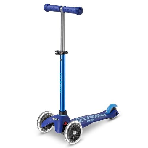 Scooters, Micro Scooter Mini Deluxe LED Blue - Scooter Mini Deluxe Led Azul