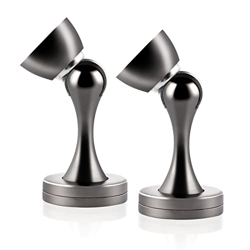 KOLAKO Door Stops, Magnetic Door Stopper for Bottom of Door Brushed Stainless
