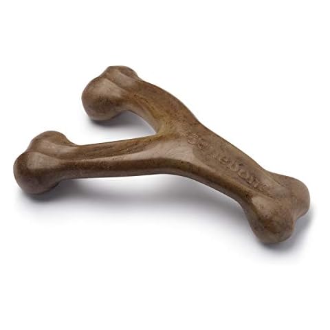 Benebone Wishbone Durable Dog Chew Toy for Aggressive Chewers, Made in USA, Giant, Real Bacon Flavor Cover