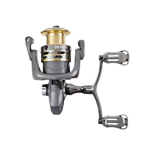 Moulinet de pêche à la mouche en eau douce avec ratio 5.2:1 et frein max de 50kg