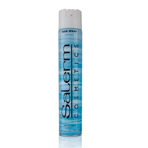 SALERM - Laca Pelo Profesional - Hair Spray Normal - 750 ml - Fijación Fuerte - Efecto Anti Humedad - Larga Duración - Permite Retocar el Peinado antes de la Fijación Definitiva