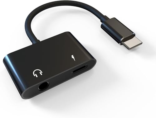 TOMPOL�yMFi�F�ؕi�ziPhone �C���z���W���b�N 2in1 �C���z�� �ϊ� USB-C to 3.5mm ��҃P�[�u�� �ϊ��P�[�u�� �}���[�d�Ή� HIFI���� ���ϋv�� Type C�f�o�C�X�ɑΉ�