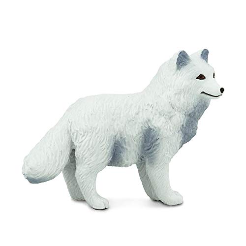 Safari Ltd. North American Wildlife – Arctic Fox – Realistic Hand Painted Toy Figurine Model – Quality Construction From Phthalate, Lead And Bpa Free Materials – For Ages 3 And Up #TOP3