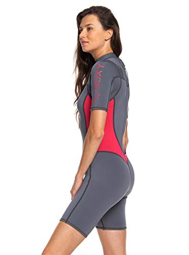 Shorty de surf Roxy Syncro femme 2mm rose pour l'eau tempérée