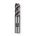 End Mill, Carbide, TiAlN, 3/8, 4 FL, Sq End