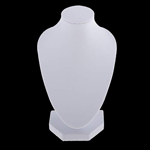 lahomia 2-Part Mannequin Jewelry Bust Jewelry Stand Necklaces Holder - Thumbnail 4