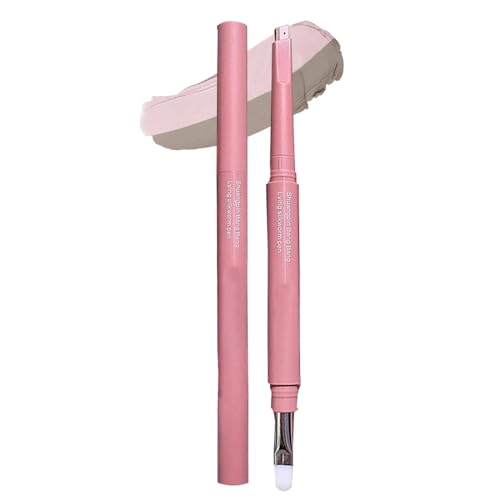 Lápiz de cejas-2.5g Herramienta de sombra destacada para una definición, punta de doble extremo con fórmula impermeable, maquillaje de larga duración para uso diario, fiesta, eventos sociales,