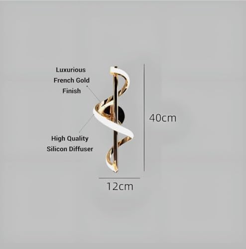 Image of Modern WL 20 LED Wall Light | 3 Color Modes (Warm, Neutral, Cool White) | Indoor Wall Lamp for Bedroom, Living Room, Hallway Etc (Pack of 1)