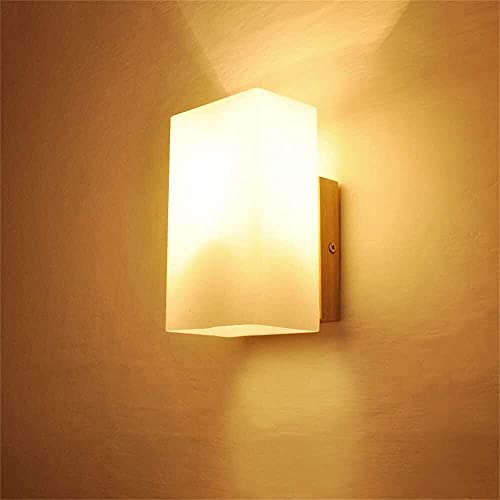 Lámpara de pared de cristal moderna para el dormitorio y salón 2
