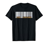 Scan Everything Amazonian Barcode Design & Party Outfit T-Shirt
