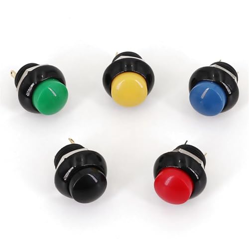 Botón de joystick sustituto con interruptor momentáneo PA12 de dos pines 3