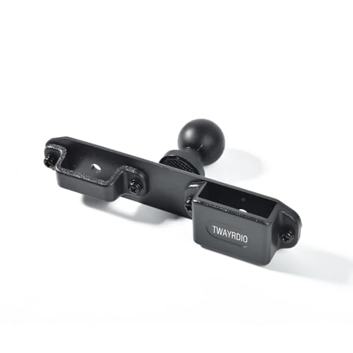 Support de radio pour clip de ceinture et adaptateur boule 25mm TWAYRDIO