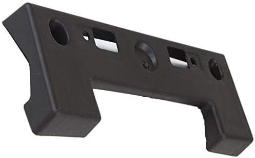 I-Match Auto Parts Front License Plate Bracket Tag Holder Black Textured Made of Plastic for 2008 2009 2010 Nissan Rogue Except for 2010 KROM Model 96210JM00A NI1068104