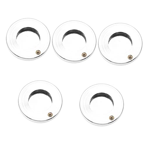 LIFKOME 5pcs cubiertas para mirilla de puerta de cobre prácticas para protección de privacidad miniatura 1
