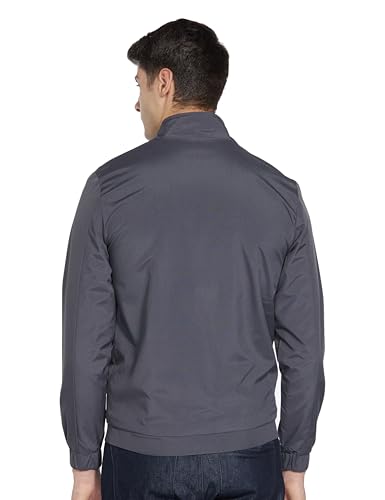 Image of Qube by Fort Collins Men's Windcheater, Lightweight, Windproof Polyester Standard Length Jacket for Year-Round Casual & Daily Use
