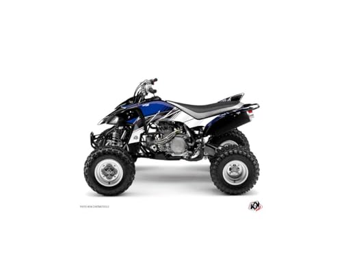 Kit déco quad Yamaha 450 YFZ bleu autocollant carénage Stripe 2012-2013