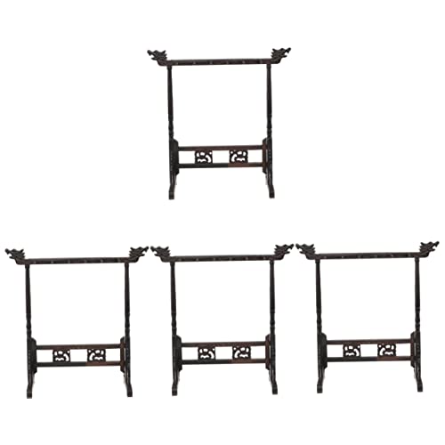 Lurrose 4 Pçs Cabide De Escova Chinesa Racks De Roupas Para Casa Escova De Caligrafia Chinesa Pendur