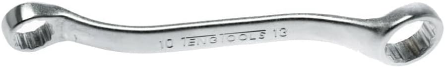 Teng Tools 10 x 13mm 'Rigger Jigger' Angled Compact Double Ring Rowing Wrench - 601013