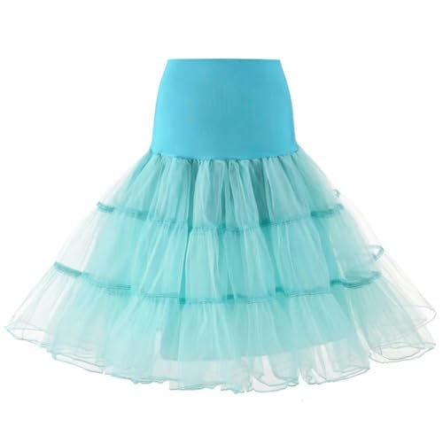 Jupes en tulle femmes jupe tutu vert menthe pour volume robe cocktail