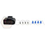 1x Connector 4-way 4 pin for Ignition Coil Audi 1J0 973 724 w/out wire
