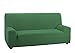 Martina Home Chipre - Copridivano elasticizzato per divano a 3 posti, in tessuto, colore: verde