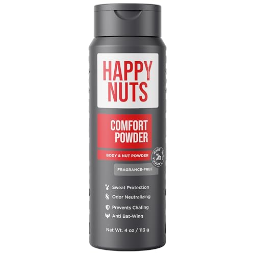 HAPPY NUTS Comfort Powder - Anti Chafing & Deodorant