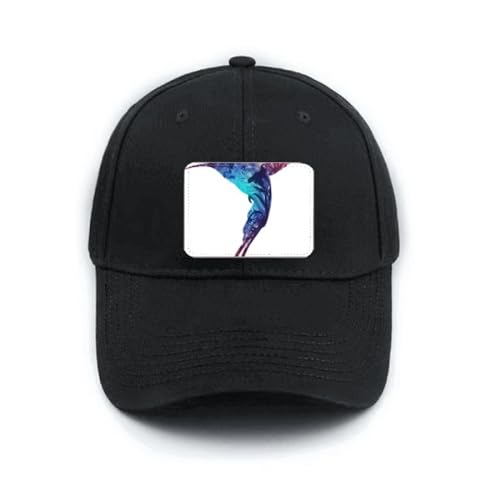 Casquette de baseball noire cadeau idéal pour passionné de chat
