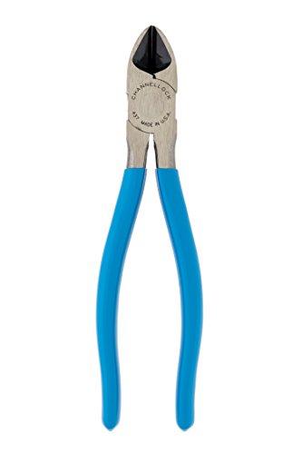 Channellock 437 Diagonal Cutters, 7 In., Silver metallic