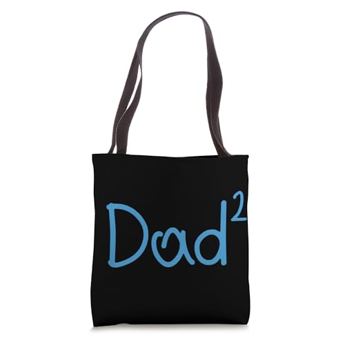 Bolso tote para papá de dos niños, Día del Padre, recién nacido, papa miniatura 1